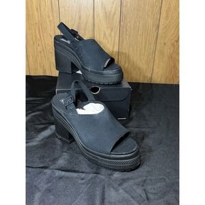 Converse Chuck 70 De Luxe Heeled Sandal Size 10 Womens New